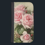 Rosa Victorianro för shabby chic Plånboksfodral<br><div class="desc">Denna är en ursnygg tolkning av Kalifornien vallmor som målas av Paul de Longpre', en berömd konstnär som immigrerade till Hollywood under Victorianeraen. Han framkallade en absolut ursnygg trädgårds- reträtt av blommor var han skapade några mycket populära målningar av tiden. Jag har gjort ren upp målningen och har förhöjt dess...</div>