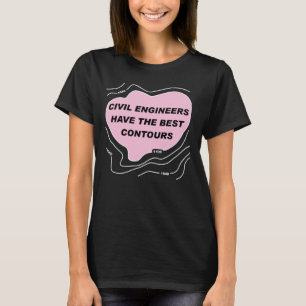 Rosa vid Ingenjör T Shirt