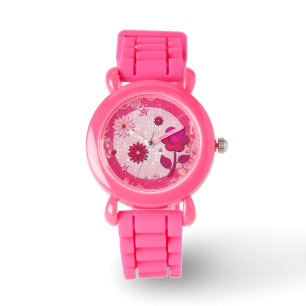Rosa vid Play Jeweled TWEEN TONÅRING Armbandsur