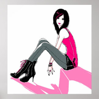 Rosa vid sidan - Poster