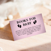Rosa Vignette Footprint Bokar for Baby Shower