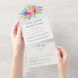 Rosa Vild Rain Forest Evergreen Bröllop