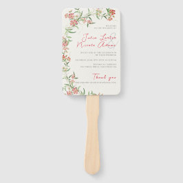 Rosa vildros vårkrans bröllop