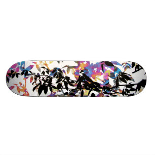 Rosa VineSkateboard Skateboard Bräda 19,5 Cm