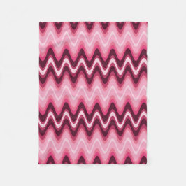 Rosa Vinkarare Fleecefilt