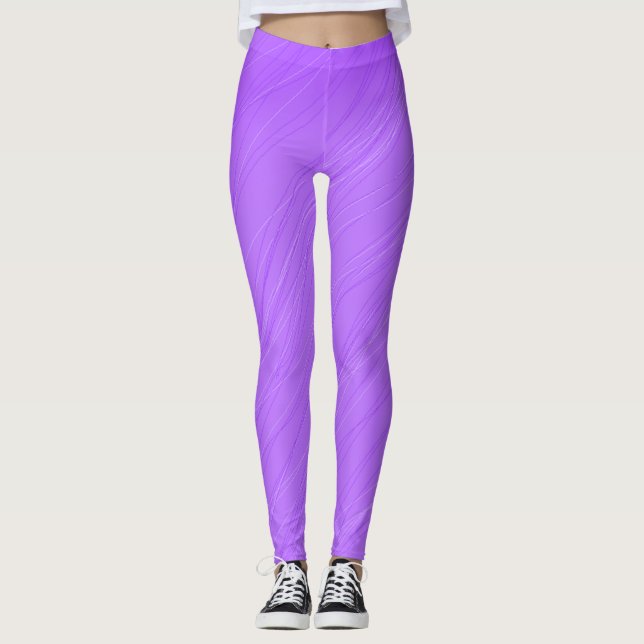 Rosa Vinkarare Leggings (Framsida)