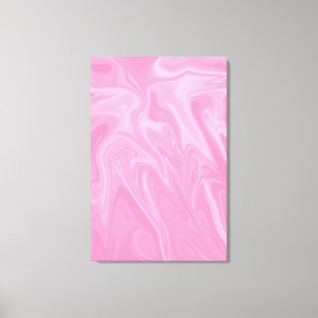 Rosa Vinkarare målning | Bästa konst för minsta ab Canvastryck (Framsida)