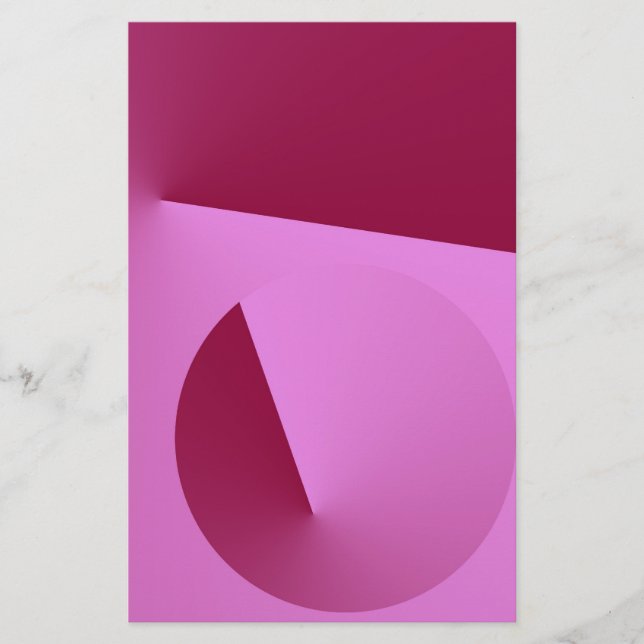 Rosa Vinkel Brevpapper (Framsida)