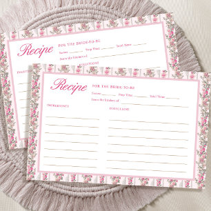 Rosa Vintage Blommigt Möhippa Recept