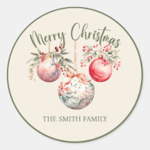 ROSA VINTAGE CHRISTMAS ORNAMENT