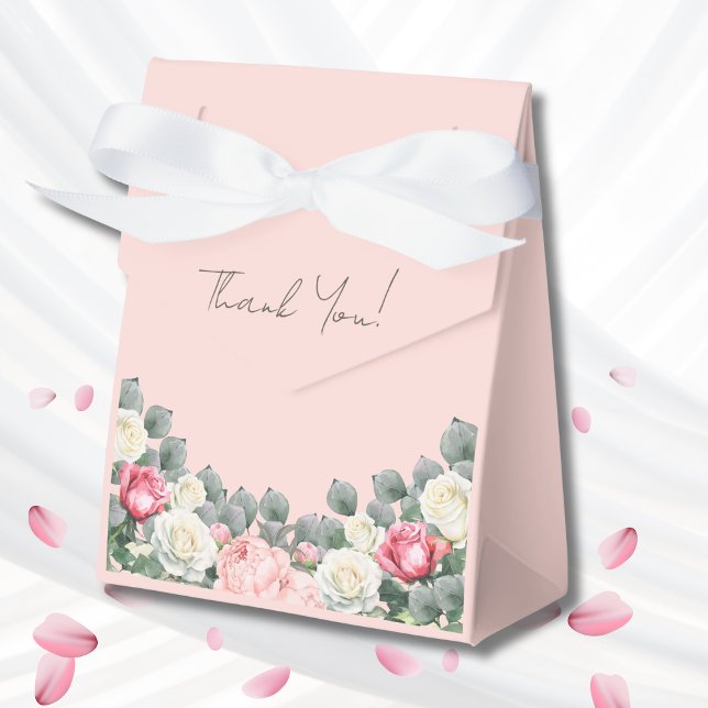  Rosa Vintage Garden Ro Baby Shower Presentaskar (Skapare uppladdad)