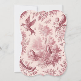 Rosa Vintage-kort