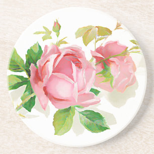 Rosa vintagero underlägg