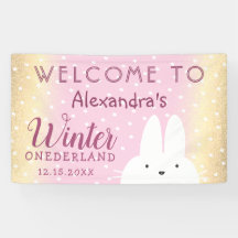 Rosa Vinter Onederland Kanin Fest