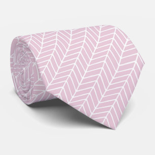Rosa & vit Abstrakt Diagonal Chevron Mönster Slips