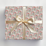 Rosa Vit Akvarell Blommig Presentpapper<br><div class="desc">Denna fantastiska blommiga presentpapperrulle visar upp en akvarelldesign med rosablommor i rosa, elfenben och sagesgrönt på en mjuk rosa bakgrund. De eleganta anemoneinspirerade blommorna och det känsliga grönskandet skapar en tidlös och feminin look, perfekt för födelsedagar, bröllop, bröllopsdusch och morsdagspresenter. Tryckt på premiumpapper ger denna design en romantisk, trädgårdsinspirerad charm...</div>