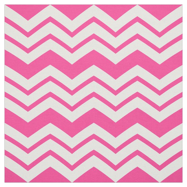 Rosa vit Chevron sicksack mönsterdesign  Tyg (Provkarta)