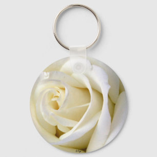Rosa vit nyckelring