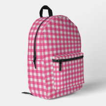Rosa vit plaid kontrollerad gingham