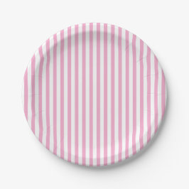 Rosa vit vertikal randig mönsterdesign