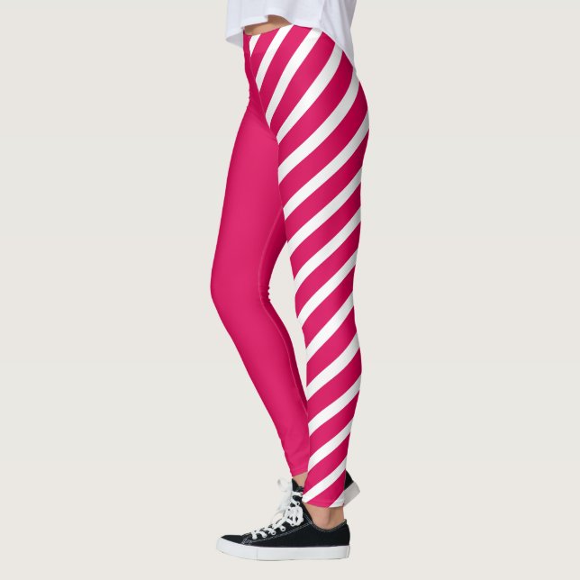 Rosa & Vita Jester Leggings (Vänster)
