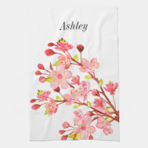 Rosa vita körsbärsblommor Chic