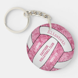 Rosa, vita lag färg Flickor, sportvolleyball