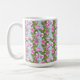 ROSA & VITA STRAND PARAPLY BOLLAR VÄSKOR BLOMMOR KAFFEMUGG