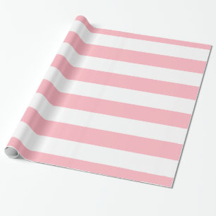 Rosa, Vita XL Rand Mönster Presentpapper