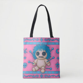 Rosa Voodoo Doll Tote Bag Tygkasse
