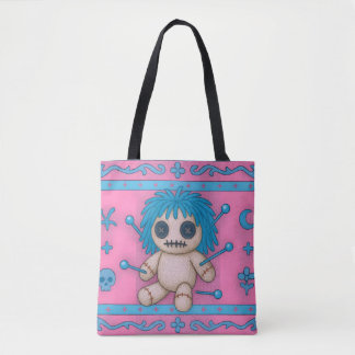 Rosa Voodoo Doll Tote Bag Tygkasse