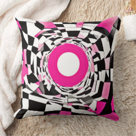 Rosa Vortex: en kontrollerad nedgång Kudde