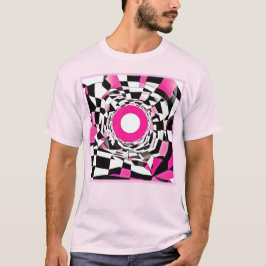 Rosa Vortex: en kontrollerad nedgång T Shirt