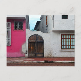 Rosa Wall, Curved Doors, Galapagos Islands Vykort