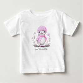 Rosa Watercolor Anka Baby T-Shirt