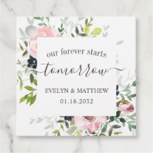 Rosa Watercolor Blommigt Forever startar i morgon