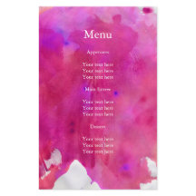 Rosa Watercolor Bröllop