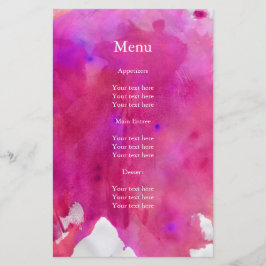 Rosa Watercolor Bröllop