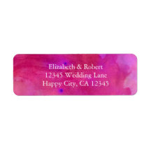 Rosa Watercolor Bröllop