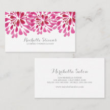 Rosa Watercolor Chrysanthemums