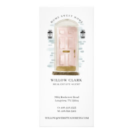 Rosa Watercolor Door Real Gods 2022 Calendar Reklamkort