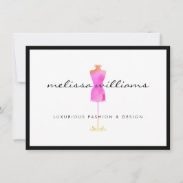 Rosa Watercolor Dress Mannequin Gift Certificate