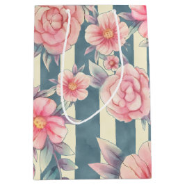 Rosa Watercolor Flowers på Rand