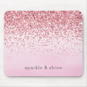 Rosa Watercolor Glitzy Gnistra Glitter Musmatta