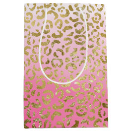 Rosa Watercolor Guld Leopard