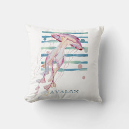 ROSA WATERCOLOR JELLYFISH, BEACH, AVALON KUDDE