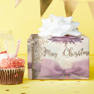 Rosa Watercolor Nutcracker, julpapp Presentpapper