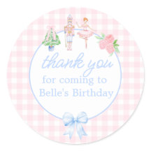 Rosa Watercolor Nutcracker-Tack, jul