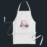 Rosa Watercolor Personlig Namn Golf Cart Förkläde<br><div class="desc">En lysande golfvagn - rosa vattenfärg - smakfull - redo till springa - plattan. Det här är en underbar gåva till allt golf älskare - roligt/attraktiv/unik. Anpassa det med din namn. Om du har några designfrågor eller en speciell begäran, skicka en chatta eller ett e-postmeddelande till: charmdesignstudio@rcn.com så hjälper vi...</div>