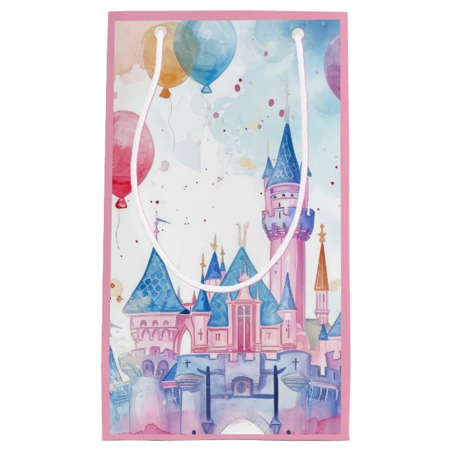 Rosa Watercolor Princess Castle (Framsidan)